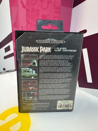 Videojuego Mega Drive Jurassic Park