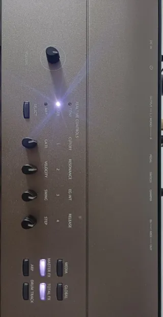 Korg krome ex con su funda original, de 10.