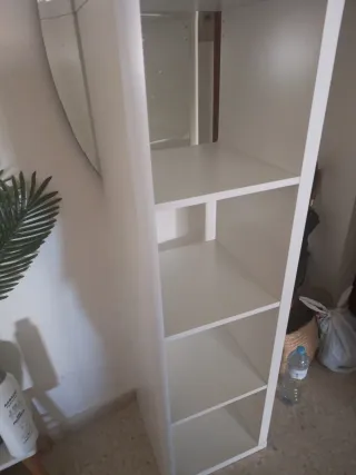 Estantería KALLAX blanca 42x147 cm