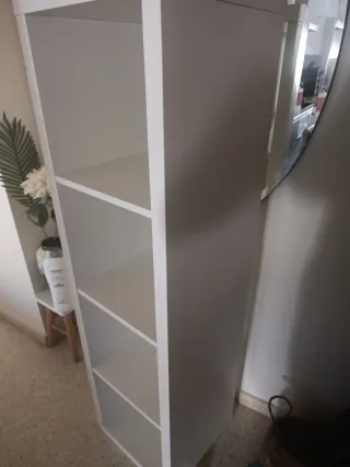 Estantería KALLAX blanca 42x147 cm