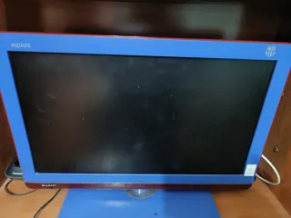 TV Sharp FCB LCD Azul/Rojo