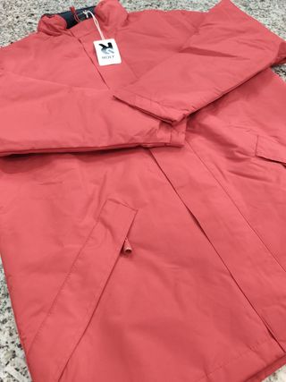 Parka impermeable hombre Talla L Roja