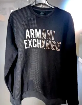 Felpa Armani Exchange Nera