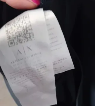 Felpa Armani Exchange Nera