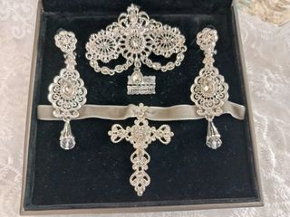 Aderezo Fallera Plata Adulta