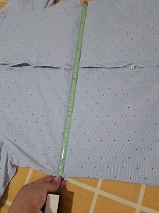 Camisa de hombre azul