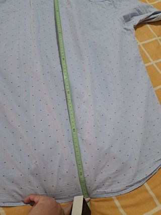 Camisa de hombre azul