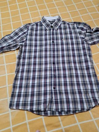 Camisa de hombre azul