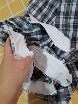 Camisa de hombre azul