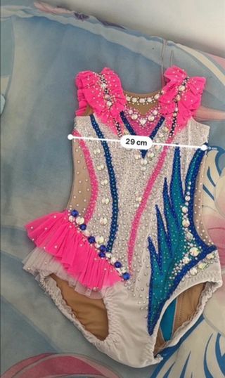 Malla Gimnasia Rítmica hecho a media