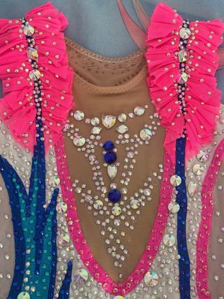 Malla Gimnasia Rítmica hecho a media