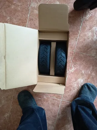 Xiaomi MI Scooter M365 con ruedas macizas