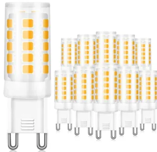 Lampadine LED G9 5W Luce Calda 3000K (10 pezzi)