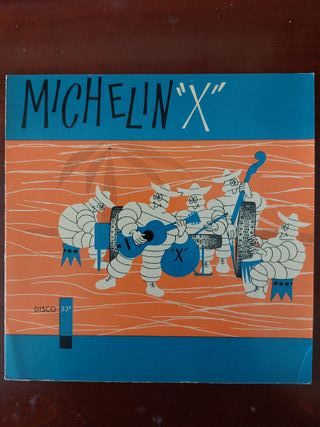 Disco Michelin ̈X ̈Calypso vintage 1962