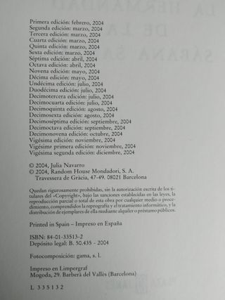 La hermandad de la sabana santa (Julia Navarro)