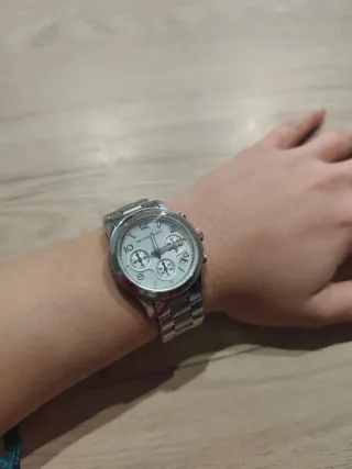 Reloj Michael Kors Runway Plateado