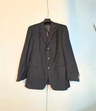 Giacca Uomo Versace Grigio + Gilet Omaggio