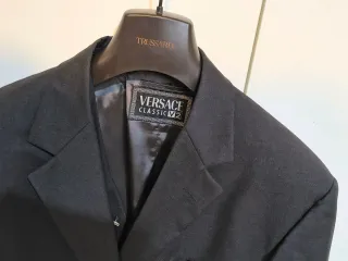 Giacca Uomo Versace Grigio + Gilet Omaggio