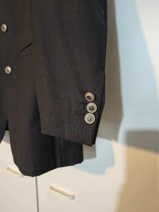 Giacca Uomo Versace Grigio + Gilet Omaggio