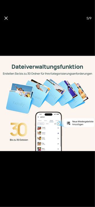 Marco Digital de fotos ARZOPA 14 WiFi 32GB tactil