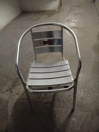 Lote Sillas y Mesas Aluminio Estrella Damm