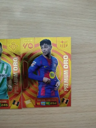 Cromos Premium Oro Adrenalyn 25-26