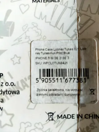 Cover per cellulare Wile E. Coyote e Beep Beep per iPhone 7/8