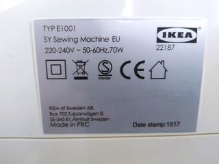 Máquina de coser IKEA SY