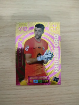 Cromo Panini Revelación Oro Joan García