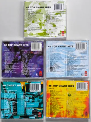 CDs Recopilatorios 80s-90s M80 Cadena 40