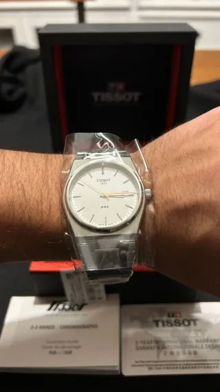 Reloj Tissot PRX 40mm Blanco
