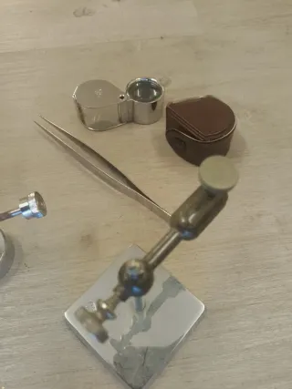 Kit herramientas gemología y relojería