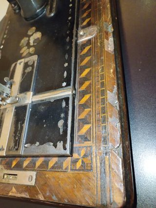 Máquina de coser antigua Bielefeld