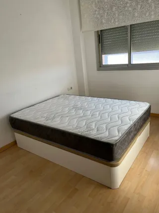 Cama matrimonio canapé + colchón NUEVO