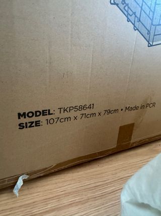 Jaula Perro Extra Grande Negra