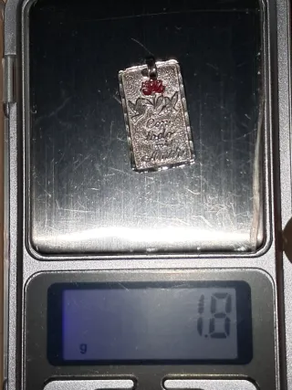 Colgante Plata Ley Con todo mi Amor