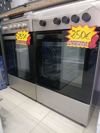 COCINA COMPLETA DE GAS NEVIR/SVAN Inox