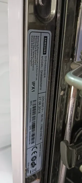 Lavavajillas Samsung 3 Bandejas Energía A++