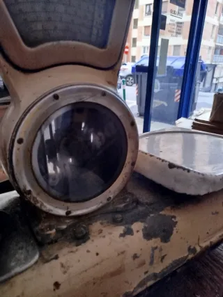 Báscula Mobba Antigua Vintage de ultramarinos