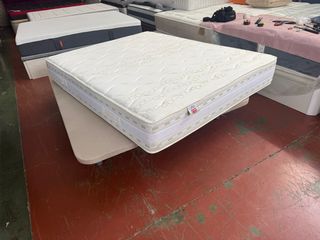 BASE Y COLCHON PIKOLIN VISCO 150x190