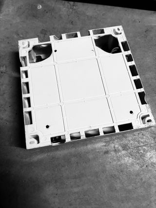 Panel Enchufes Múltiples Empotrado