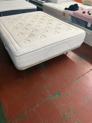 BASE Y COLCHON LAMFLEX VISCO 150x190