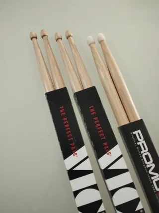 Baquetas 7A Vic Firth y Promuco *NUEVAS*