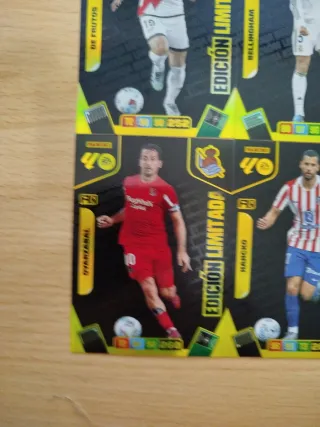 Lote 4 cromos Adrenalyn Edición Limitada