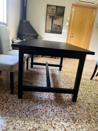 Mesa Comedor Ikea NORDVIKEN Negra