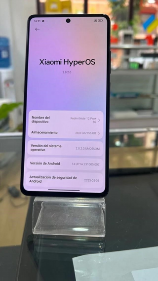 Xiaomi Redmi Note 12 Pro+ Negro 256GB 5G