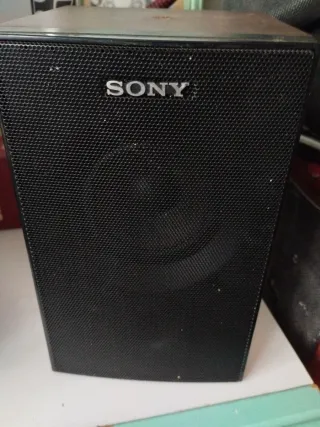 Conjunto Altavoces 5.1 sony de madera.