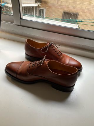 Zapatos Oxford Yanko Marrones Hombre