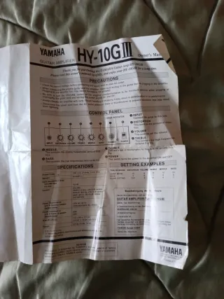 Amplificador Guitarra Yamaha