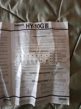 Amplificador Guitarra Yamaha